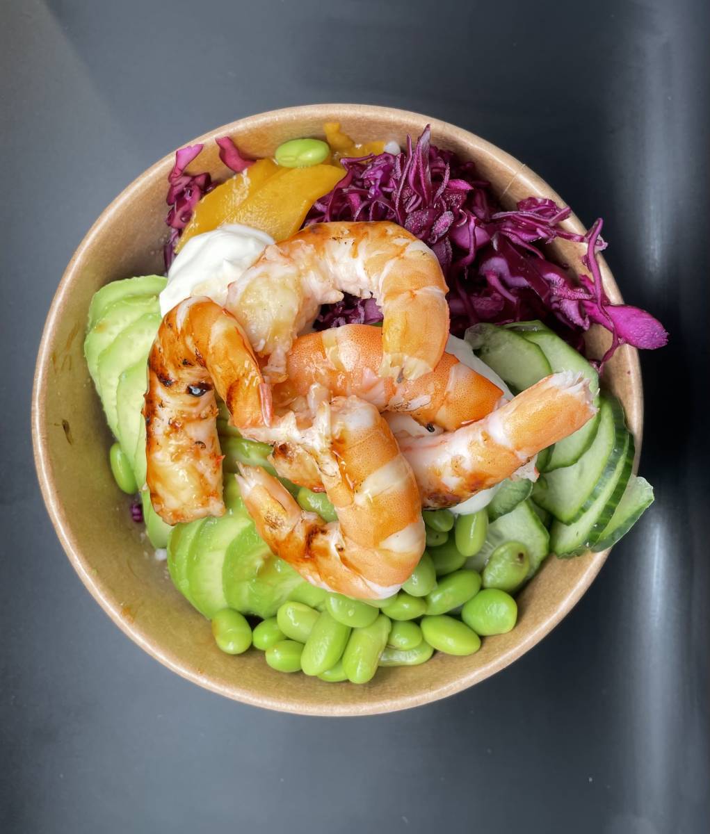 Le Crevettes Flambées